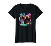Beverly Hills 90210 Full Cast Group Poster T-Shirt, Femme, Noir, L