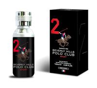 BEVERLY HILLS Polo Club 2 Eau de Toilette pour Homme 100 ml