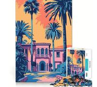 Beverly Hills - Puzzle de 1000 pièces pour adultes - Coupe délicate - Jeu de réflexion amusant - Cadeau de détente - Décoration de Noël (38 x 52 cm)