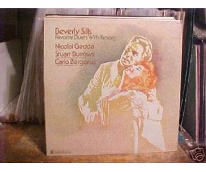 Beverly Sills: Favorite Duets with Tenors. "Nicolai Gedda", Manon. "Stuart Burrows", Tales of Hoffman / Anna Bolena. Carlo Bergonzi, Lucia Di Lammermoor.