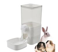 Bevitore Acqua per Uccelli | Distributeur Cibo per Pappagalli In Gabbia | Fontaine transparente Animali Domestici Adatta per Scoiattoli Pappagalli Fringuelli Galline Cacatua Inseparabili