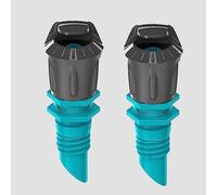 Bewässerung Gardena Lot de 2 buses de pulvérisation à 180° Accessoires pour le système Micro-Drip 4,6 mm (3/16") Adaptateur de tuyau (2 buses de pulvérisation 180°)