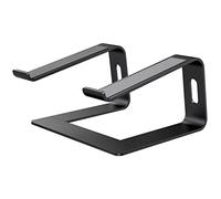 Bewahly Support Ordinateur Portable, Support PC Portable Ventilé en Aluminium, Ergonomique Bureau Laptop Stand pour MacBook Pro/Air, iPad, Surface, HP, Lenovo, Tablette, 10"-17" Laptops - Noir