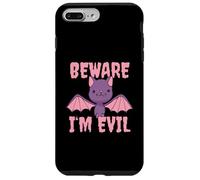 Beware I'm Evil Chauve-Souris Mignonne Coque pour iPhone 7 Plus/8 Plus
