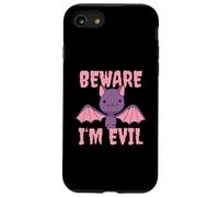 Beware I'm Evil Chauve-Souris Mignonne Coque pour iPhone SE (2020) / 7/8