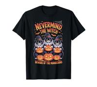 Beware of Maine Coon Costume d'halloween Citrouille sorcière T-Shirt