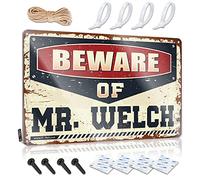 Beware Of Mr. Welch Accessories Southern Poster mural Décoration murale 30 x 40 cm