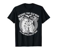 Beware The Old Man in A Land Where Men Die Young Vikings T-Shirt