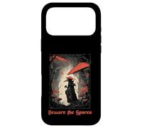 Beware The Spores Dark Gothic Plague Doctor Champignon Champignon Coque pour iPhone 17 Pro Max