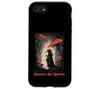 Beware The Spores Dark Gothic Plague Doctor Champignon Champignon Coque pour iPhone SE (2020) / 7/8