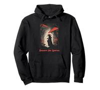 Beware The Spores Dark Gothic Plague Doctor Champignon Champignon Sweat à Capuche