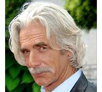 Beweig Perruques grises pour homme - Courtes ondulées - Gris argenté - Pour Halloween, cosplay, fête costumée