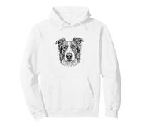Bewildered Collie Awkward Objectif pour Selfie Motif œil de Poisson Sweat à Capuche