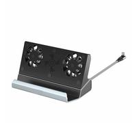 Bewinner 10 in 1 USB C Hub, 10 sur 1 Dock de Type C avec Deux Ventilateurs PD 3.0 100W 4K 60HZ USB3.0 USB2.0 Lecteur de Carte RJ45 pour la Console de Jeu Commutateur Ordinateur