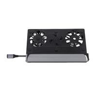 Bewinner 10 IN1 Dock de Jeu pour Go S OLED, 4K 60Hz HDMI, 100W PD Fast Charge, Double Fans RVB de Refroidissement, Gigabit Ethernet, HUB USB 3.0 Compatible avec Steam Deck, Rog Ally, Claw