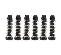 Bewinner 100 Pièces Broche de Montage de Dissipateur Thermique 18.6mm, Ensemble de Fixation de Clip de Montage de Refroidisseur de Processeur en Plastique en Nylon pour Dissipateur Thermique