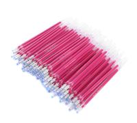 Bewinner 100 Pièces Recharges de Stylo Effaçables à la Chaleur, Marqueurs Disparaissant à Haute Température pour la Couture, le Cuir, les Chaussures et les Vêtements, Fondu à 60 ℃ et Réapparition de