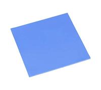 Bewinner 100x100x2mm CPU Pad Thermique Dissipateur Thermique Plaquettes en Silicone conducteur Souples et faciles à appliquer(Bleu)