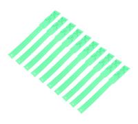 Bewinner 10Pcs Cattle Identification ID Collar Bands for Farm (GREEN) | Gestion du bétail, marqueurs à code couleur, plastique durable, étiquettes légères pour animaux, application facile.