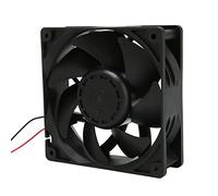 Bewinner 120 Mm DC 24 V 0,4 A Ventilateur de Refroidissement à Haut Débit d'air Ventilateur de Refroidissement sans Balais à 2 Fils, 3200 TR/Min 120 X 120 X 38 Mm DC Ventilateur