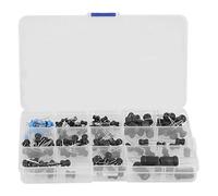 Bewinner 145Pcs Inducteurs Électroniques 10uH-10mH 12 Valeurs Kit de Démarrage Assorti pour Projets Inductances avec Design Vertical Compact