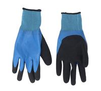 Bewinner 2 PCS 1000V Gants en Caoutchouc Isolés pour les électriciens, Choc à Double Couche, Poignée sans Glissement, Nylon Respirant, Entretien électrique Travail en Direct