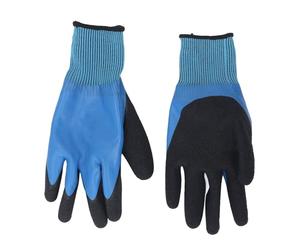Bewinner 2 PCS 1000V Gants en Caoutchouc Isolés pour les électriciens, Choc à Double Couche, Poignée sans Glissement, Nylon Respirant, Entretien électrique Travail en Direct