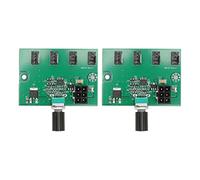 Bewinner 2pcs 12V 4 Canaux Contrôleur de Vitesse du Ventilateur PC, Refroidissement du Processeur du Moyeu du Ventilateur du Châssis, Hub du PC du Ventilateur 4Pin PWM Compatible avec Les