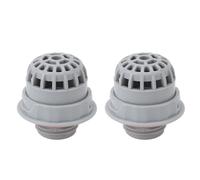 Bewinner 2PCS Remplacement du Filtre à écran Supérieur des Débris, G3 / 4 Pouces Male Frein PVC Mesh avec Joint d'étanchéité, pour Le Tuyau de Soupape D'entrée de la Machine