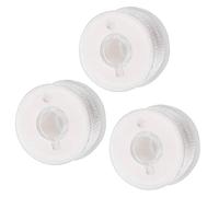 Bewinner 3 Pièces PVA Fil Pêche Ruban Appât Ligne Entonnoir Système 20m | Ligne de pêche Soluble dans l\'eau, outil de liaison de sac d\'appât, ruban à dissolution rapide, accessoires de pêche à la