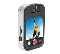 Bewinner 32 Go MP3 MP4 Music Player Bluetooth, Caméra Sportive 48 MP, écran Tactile de 2,02 Pouces, Objectif Rotatif Flexible 180 ° avec Bluetooth intégré, Réveil, Calendrier, Chronomètre