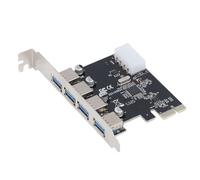 Bewinner 4 Ports 5 Gbps USB 3.0 PCI Express Expansion Carte pour000,7, Vista, PCI E USB Hub Contrôleur Adapter for Desktop PC