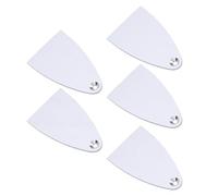 Bewinner 5 Pièces Tige de Renfort en Alliage D'Aluminium Trou Unique Or | Plaque de cavité de manche de guitare, support à vis unique, alliage d\'aluminium léger, taille compacte 42.5x25.8mm, pour