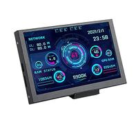 Bewinner 5 pouces IPS USB Mini écran PC CPU RAM HDD Moniteur de données, moniteur de température d'ordinateur 5 pouces IPS Écran Multiple Thème USB PC CPU Moniteur de données pour PC CPU GPU RAM