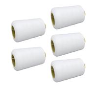 Bewinner 5 Rouleaux de Fil à Coudre Robuste, 6 Bobines de Polyester Toronnées pour Machines à Coudre, Compatibles avec les Sacs en Toile de Jute, le Cuir, les Tapis et Plus