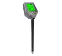 Bewinner 6 en 1 Testeur de Sol pour l'humidité de la Température de la fertilité PH EC, Compteur de Sol Numérique avec Rétro-éclairage LCD Protection des Métaux, Gardening Sécurité