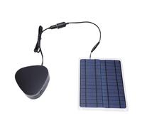 Bewinner 60W Solaire Chauffage D'Espace, Portable avec Double Sortie USB | Panneau chauffant en silicium polycristallin avec compartiment à batterie, pour Camping RV maison pour animaux de