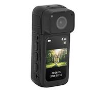 Bewinner 64 Go FHD 2,7k Mini Caméra pour Le Corps, Came de Corps à Action Portable avec Lanière Magnétique, Appareil Photo D'enregistrement à la Taille du Pouce avec écran de 1,47 Pouce (Black)