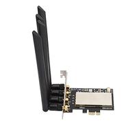 Bewinner Adaptateur BCM94360CD : Convertisseur NGFF vers PCI-E de Bureau avec 4 Antennes 8DBI pour MacOS - Prend en Charge Les Emplacements PCI-E X2, X4, X8, X16, Adaptateur de Carte Réseau Fil