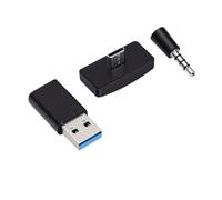 Bewinner Adaptateur Casque sans Fil Bluetooth 5.0 pour Console de Jeu et PC avec Prise Microphone 3,5 Mm et connectivité USB