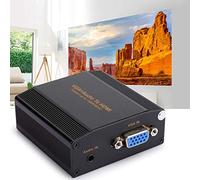 Bewinner Adaptateur Convertisseur VGA vers 1080P, Convertisseur de Signal Numérique-analogique Portable pour Ordinateur Portable, PC, Moniteur TV, Lecteur, Cinéma Maison