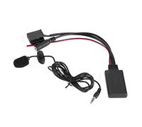 Bewinner Adaptateur de Câble Audio AUX in avec Microphone Bluetooth pour CD30 CDC40 CD70 DVD90, Zafira Tigra Autoradio, Connecteur Plug and Play 12 Broches