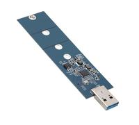 Bewinner Adaptateur de clé USB M.2 NGFF, Convertisseur SSD 2230 2242 2260 2280 Portable 5 Gbit/s, Petit et Léger, Facile à Brancher et à Jouer, pour OS X, compatibilité, Transfert de