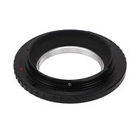 Bewinner Adaptateur de Monture d'Objectif M39 vers RF pour R RP Ra R5 R6 R3 R5C R7, Bague de Conversion d'Objectif à Mise au Point Manuelle en Alliage 'Aluminium avec Peinture Antireflet pour