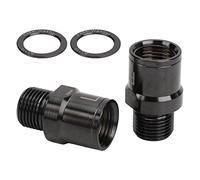 Bewinner Adaptateur de Pédale Vélo Alliage Titane 20mm, Extension pour VTT | Broche étendue de pédale de vélo, entretoise de pédale étendue, résistante à la Corrosion, marquée gauche droite, pour vtt