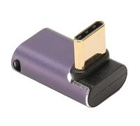 Bewinner Adaptateur D'extension USB C, Adaptateur USB C Femelle vers USB C Mâle Prenant en 100 W 40 Gbit/s 8 K 60 FPS, Adaptateur USB 4.0 C à Angle Droit pour Téléphone,