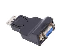Bewinner Adaptateur DisplayPort vers VGA |Sortie HD 1080P, Transmission Haute Vitesse 10,8 Gbit/s, Mécanisme de Verrouillage et Conception Remplaçable à Chaud