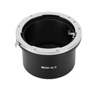 Bewinner Adaptateur d'objectif M645 vers Z Mount, Adaptateur de Mise au Point Manuelle en Alliage d'aluminium pour Appareils Photo Z5II Z6 Z7 Z50 Z5 Z6II Z6III Z7II Zfc Z9 Z30 Z8, Convertisseur
