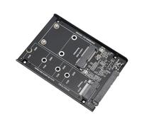 Bewinner Adaptateur M.2 NGFF MSATA Interface Polyvalente Haute Performance pour OS Conception Compacte