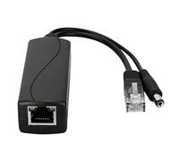 Bewinner Adaptateur POE 48 V vers 12 V, Séparateur de Câble, Alimentation d'injecteur pour, Boîtier ABS, Noyau en Cuivre Pur, Distance de Transmission de 100 M